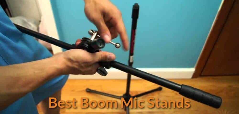 How to set up and install the boom arm mic.