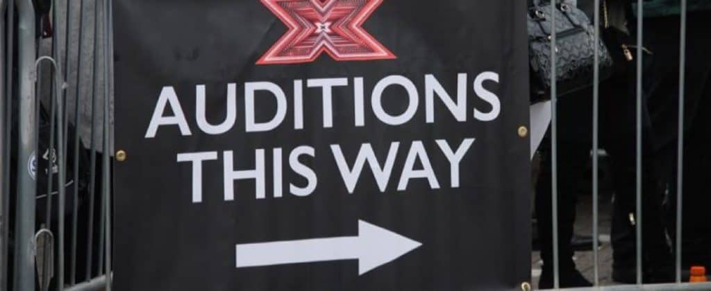 X-Factor audition entry.