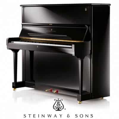 Steinway & Sons Professional Upright and the Model 1098 Studio upright model.