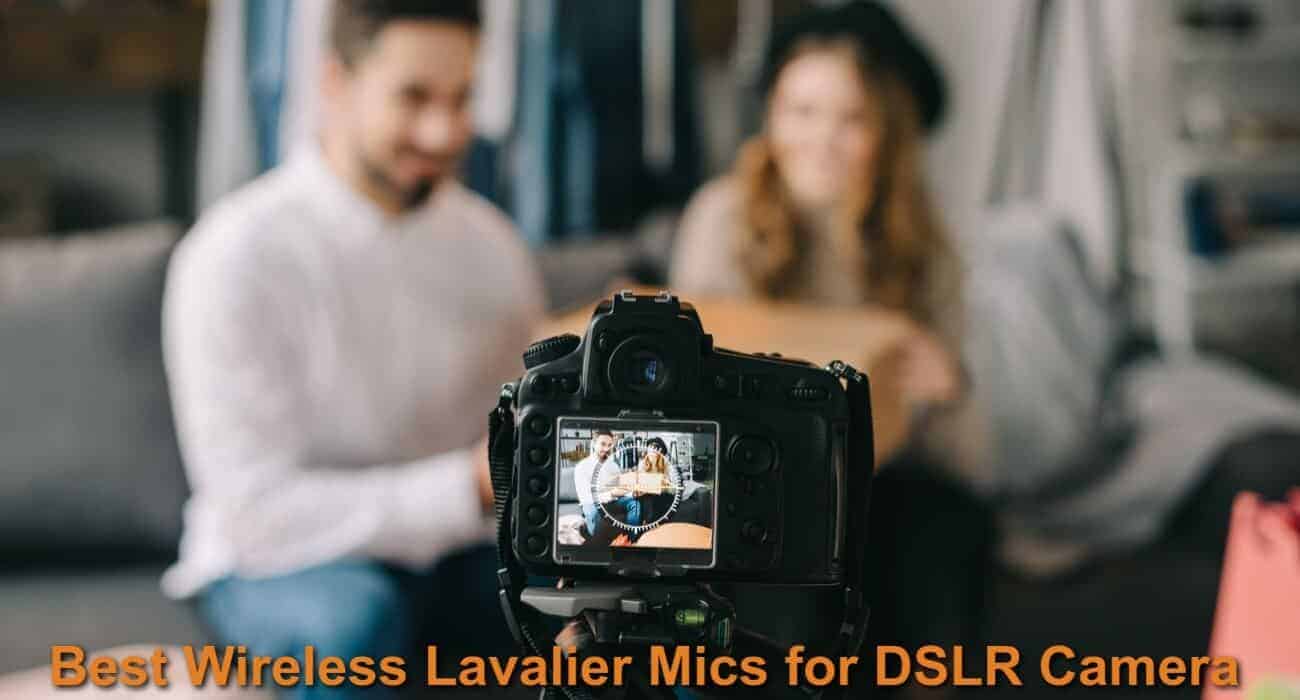 Recording video with a camera that connected with the Lav mics.