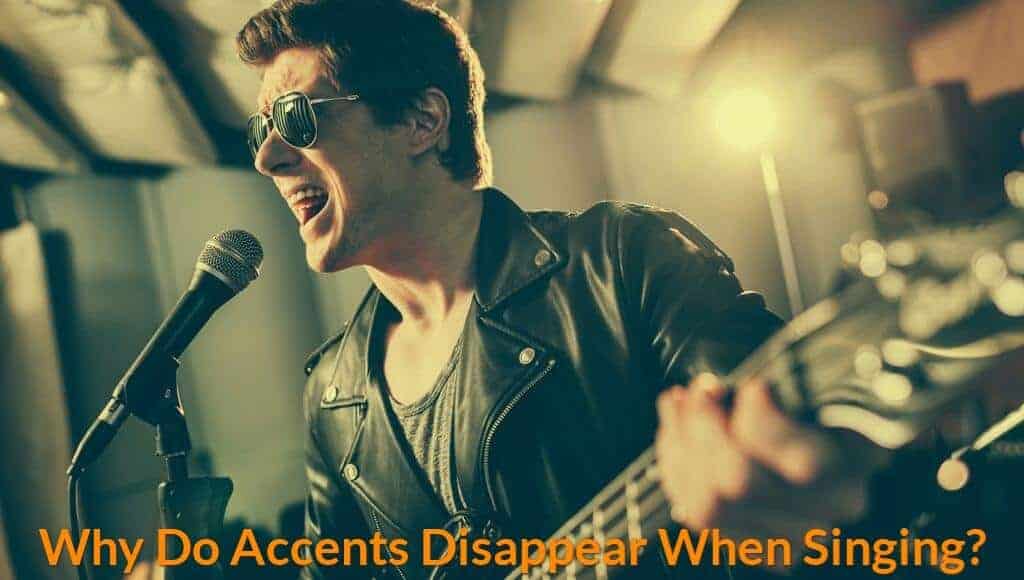 A British lead singer is able to sing without accents.