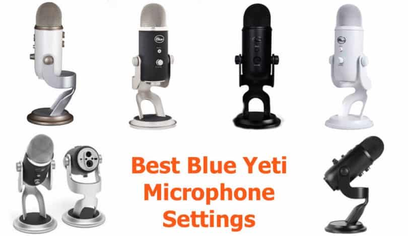 Optimal Blue Yeti configuration,settings and adjustments for better sound quality.