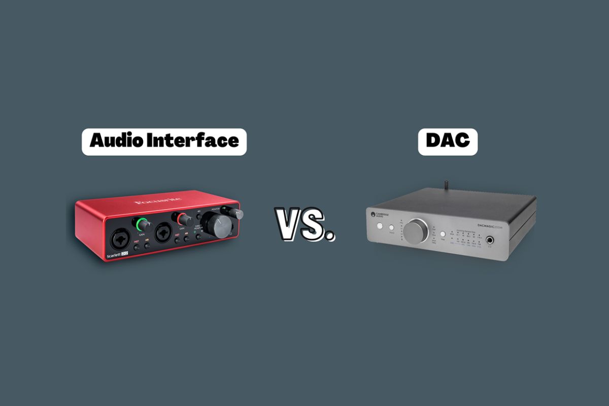 Audio Interface vs. DAC: Differences