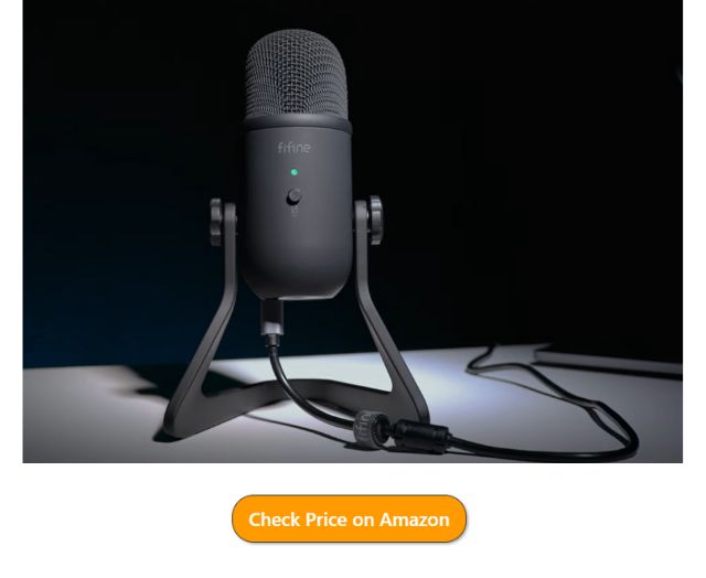 FIFINE USB Podcast Microphone