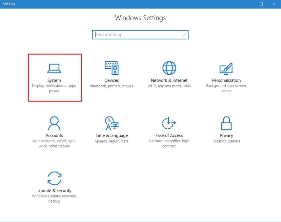 click on System for better microphone sound